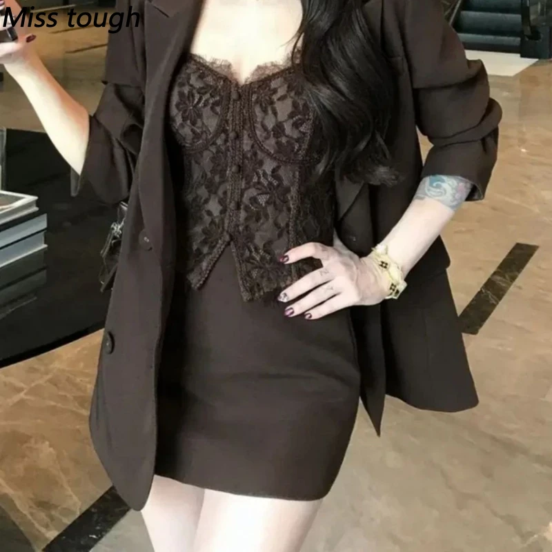 Elegante set vintage composto  - Lace Trim Cami recensione e prezzo